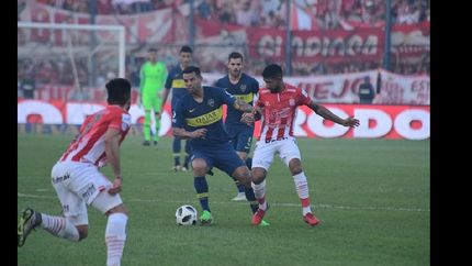 boca no la pasó bien frente a san martín.