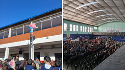 Más de 700 personas participaron del festejo del Día de la Virgen del Huerto en Temperley.
