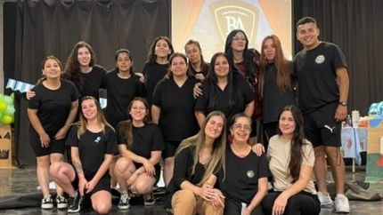 Parte del staff que trabaja en la institución.