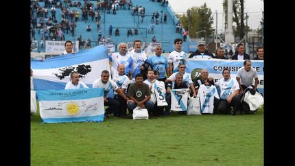 el homenaje a los heroes de malvinas, en el futbol