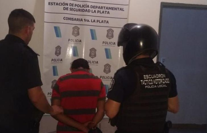 El joven detenido.