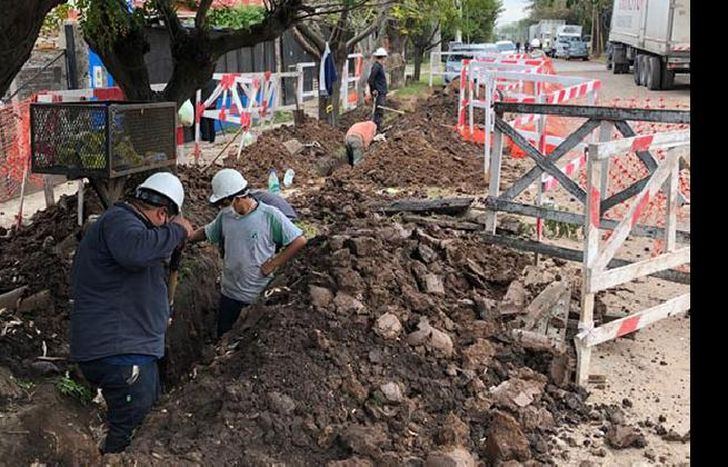 Las tareas arrancaron esta mañana y seguirán hasta el jueves.