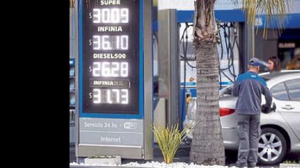 Los precios de las naftas volvieron a subir