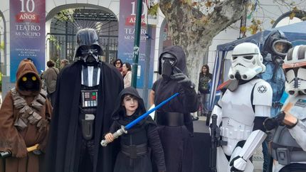 Los vecinos se podrán sacar fotos con sus personajes favoritos de Star Wars.