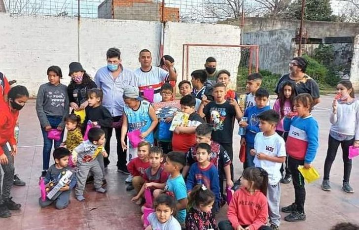 Las Casitas volvió a recibir a los chicos del barrio.