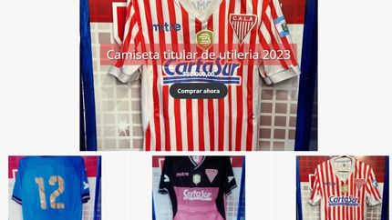 Los Andes pone a la venta la camiseta de sus futbolistas. Los Andes pone a la venta la camiseta de sus futbolistas.