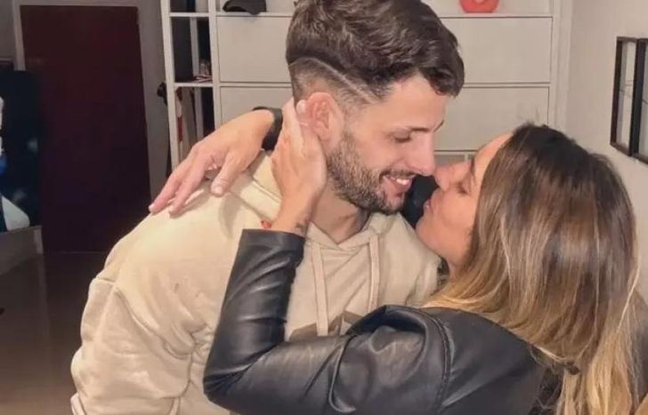 Joel y Catalina, en otros tiempos.