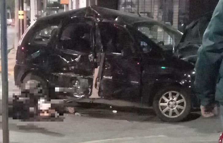 Fue ayer por la tarde.