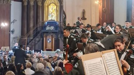 la banda sinfonica de la gendarmeria regresa a la catedral de lomas