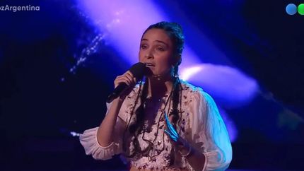 Clara Tapia, en La Voz Tapia.