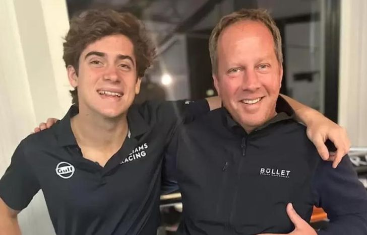 Franco y su manager.