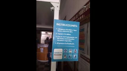 las instrucciones, bien a la vista.
