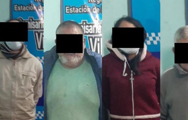 Cuatro personas fueron liberadas.