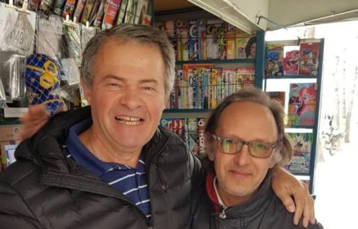 Flavio y su lugar en el mundo: su puesto de diario en Banfield.