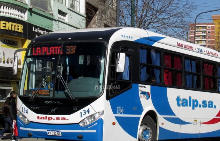Hay paro de colectivos este jueves en el AMBA.