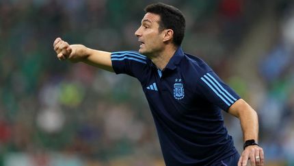 Scaloni, maravillado con el 10.