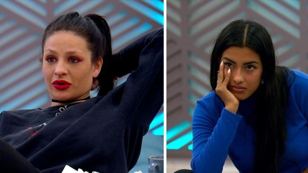 Chiara Mancuso y Luz y Tito, en Gran Hermano.
