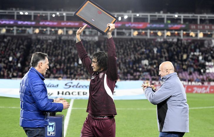 El reconocimiento de Lanús a José María Canale tras su participación en el Mundial 2026.