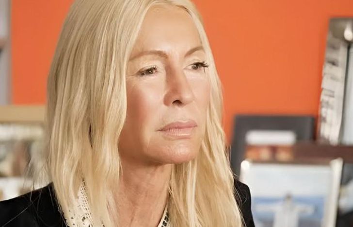 Cris Morena en un mal momento.