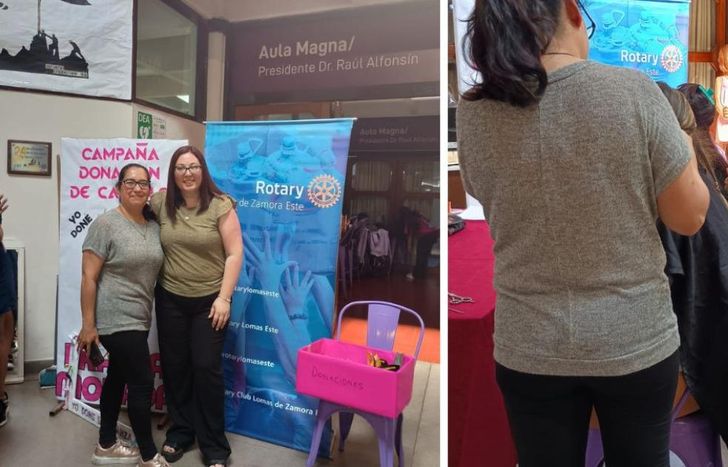 Una jornada de acción social. Van a estar cortando el cabello gratis.