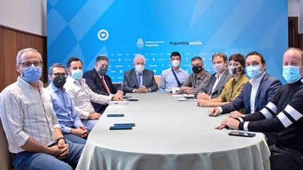 Insaurralde se reunió con Ginés González García.