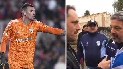 una premonicion y la dura critica a franco armani de un hincha de temperley
