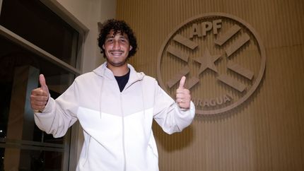 José Canale en su llegada al CARDE. José Canale en su llegada al CARDE.