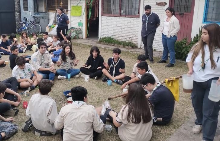 Lo recaudado será para que el grupo pueda ir de campamento.