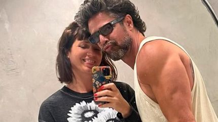 Griselda Siciliani y Luciano Castro.