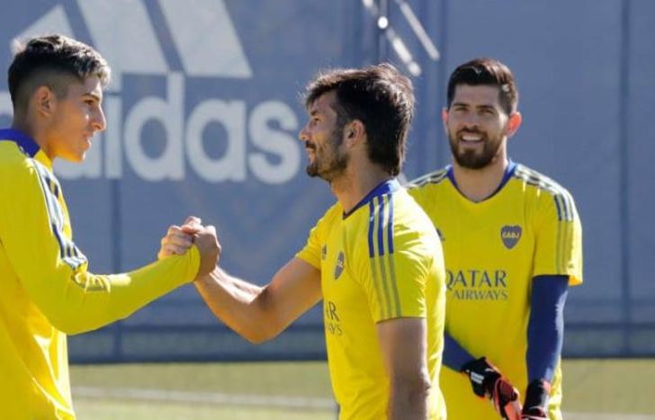 Brey fue presentado con el plantel de Boca a principio de mes.