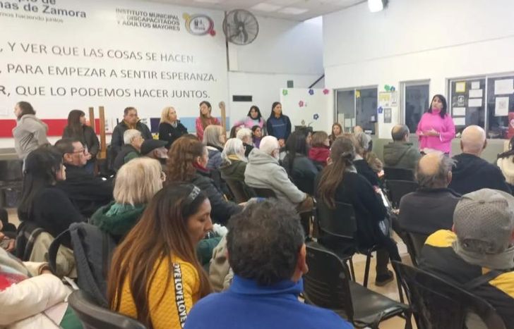 Todas las semanas hay encuentros informativos para la comunidad.