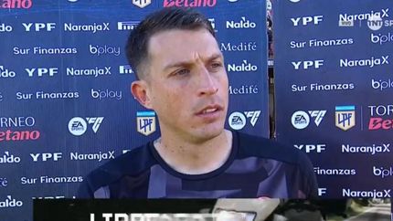 Nahuel Losada fue la figura de Lanús en la derrota ante Riestra.
