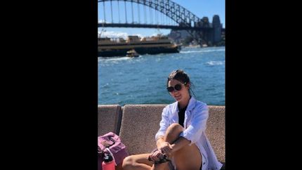 Lucía fue a visitar a su hermana a Australia.