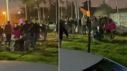 Hay cuatro detenidos, pero la víctima asegura que fueron más.