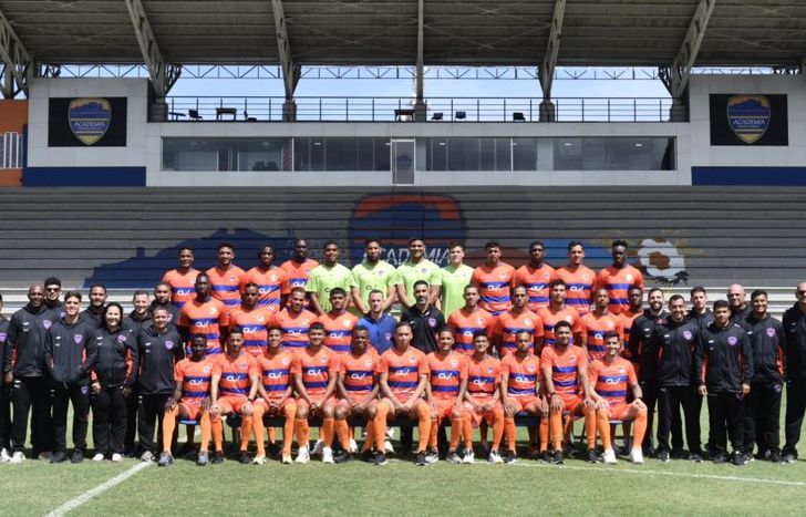 La plantilla del club con sede en Carabobo.