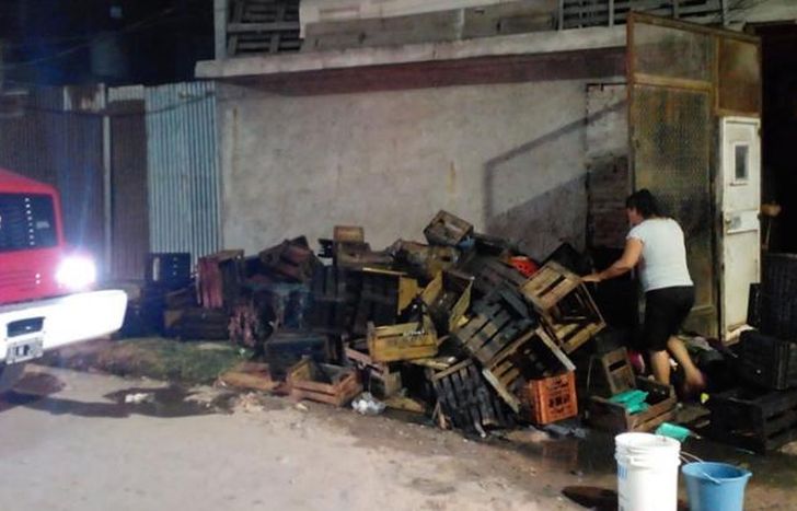 Anoche, pasadas las 20.