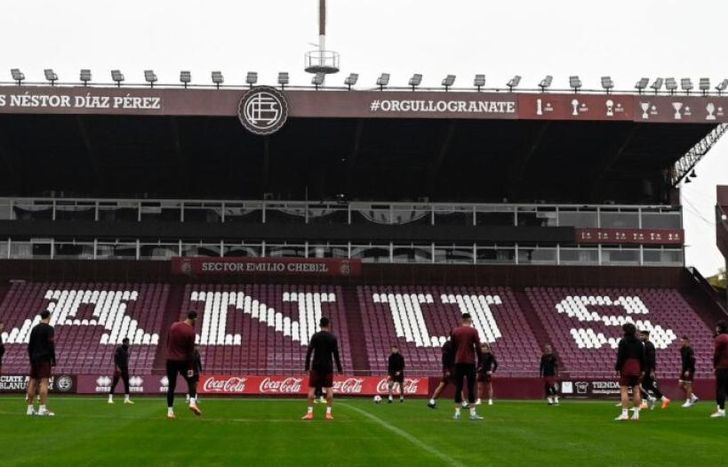 Lanús regresa a los entrenamientos en la Guidi y Cabrero.