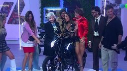 Catalina Gorostidi ganó la moto en Gran Hermano.