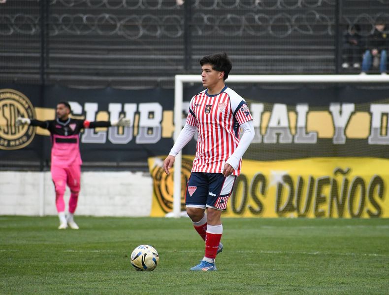 El volante de Los Andes con chances de ser titular en Salta.