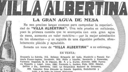 villa albertina, un barrio pionero en la produccion de agua envasada