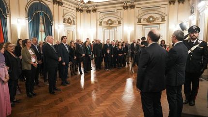 Hubo un gran marco para celebrar en Lomas el 78º aniversario de la República Italiana.