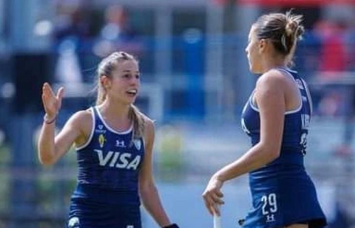 Emma Knobl (29) marcó ante México.
