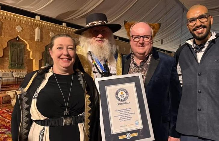 El certificado que avala la marca obtenida durante el festival internacional.