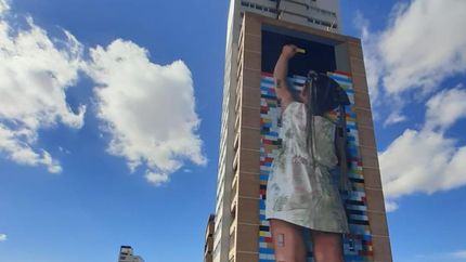 La obra de Ron, para el deleite de todos los lomenses.