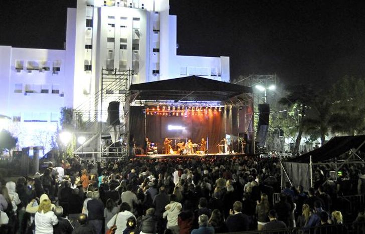 El 17 de septiembre en la Plaza Grigera.