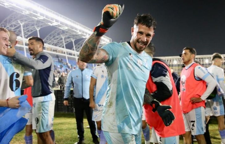 Francisco Rago, el héroe de Temperley ante Mitre.