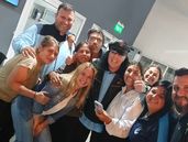 Dave Evans, en Temperley. Dave Evans, en Temperley.