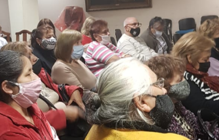 Una gran cantidad de vecinos forman parte de la Escuela de Diabetes.