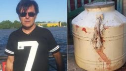 La víctima y el macabro lugar donde fue ocultado su cuerpo.