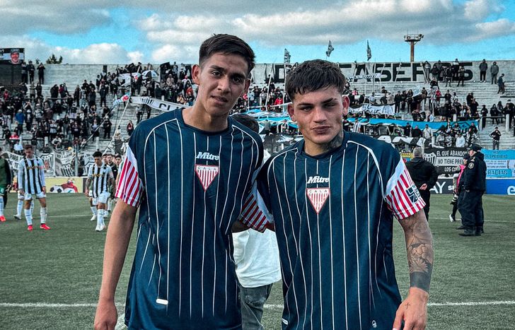 Leandro Alegre y Facundo Sánchez debutaron en Los Andes.